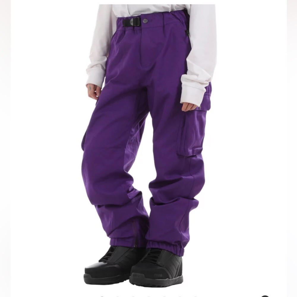 Airblaster Women’s Freedom Boss Pants, Purple, Size Large